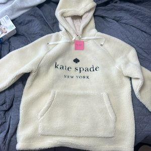 Kate Spade sherpa hoodie